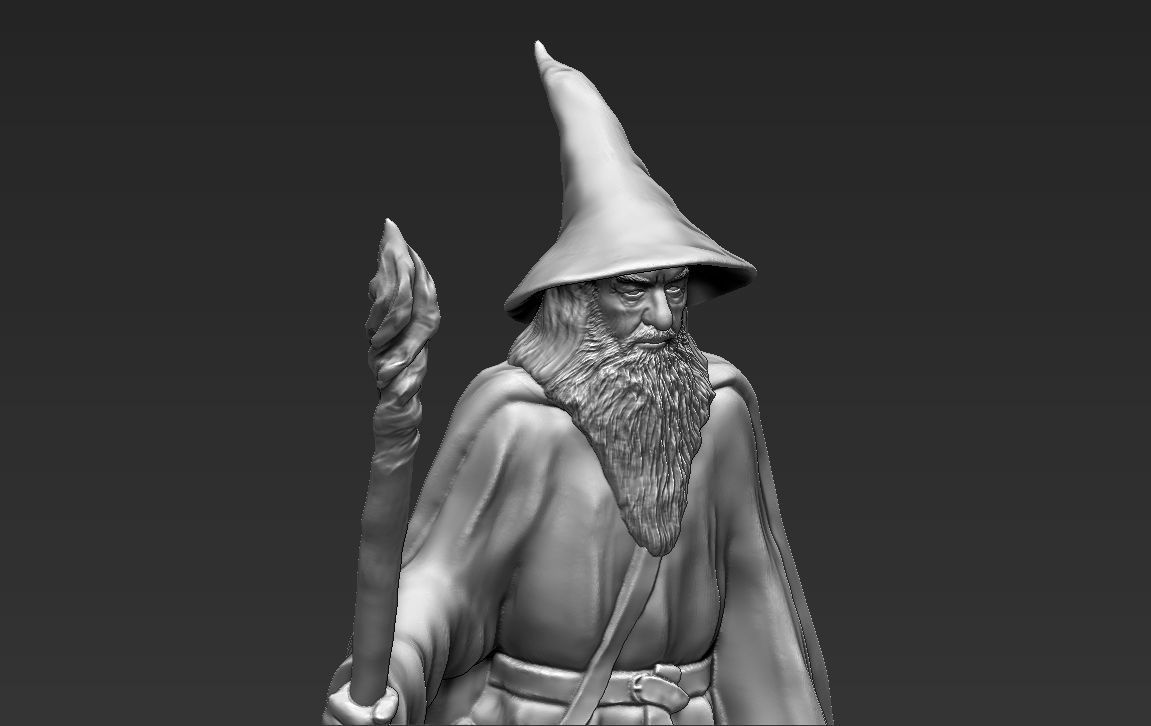 Famous TV Characters ready for full color 3D printing v2 3D print model_57