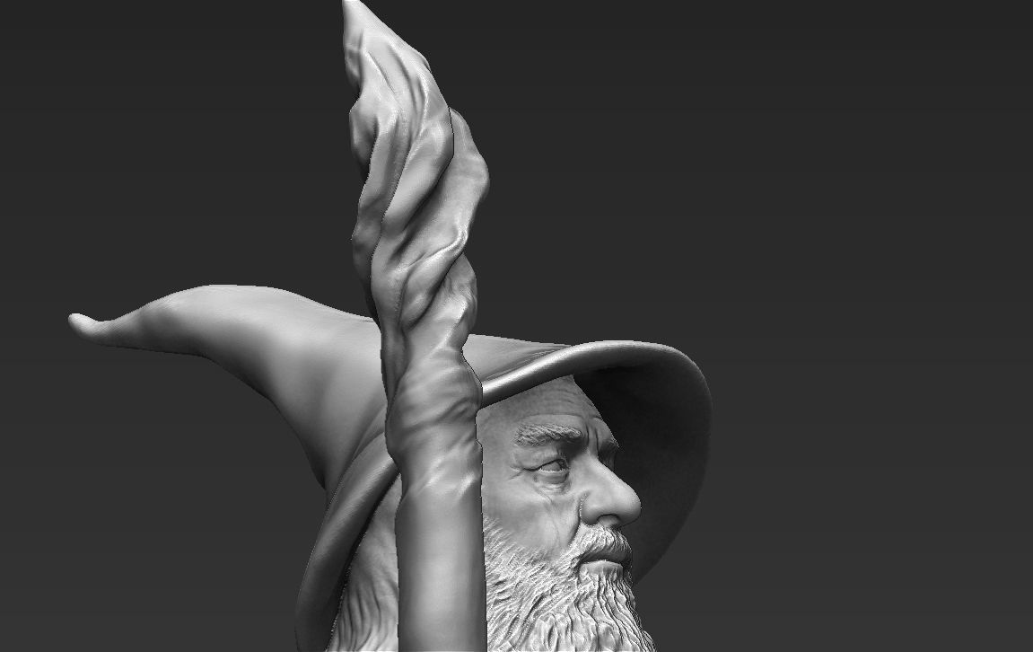 Famous TV Characters ready for full color 3D printing v2 3D print model_61