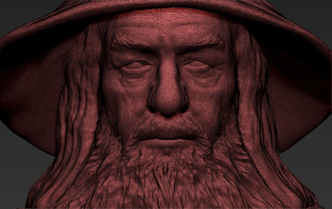 Famous TV Characters ready for full color 3D printing v2 3D print model_63