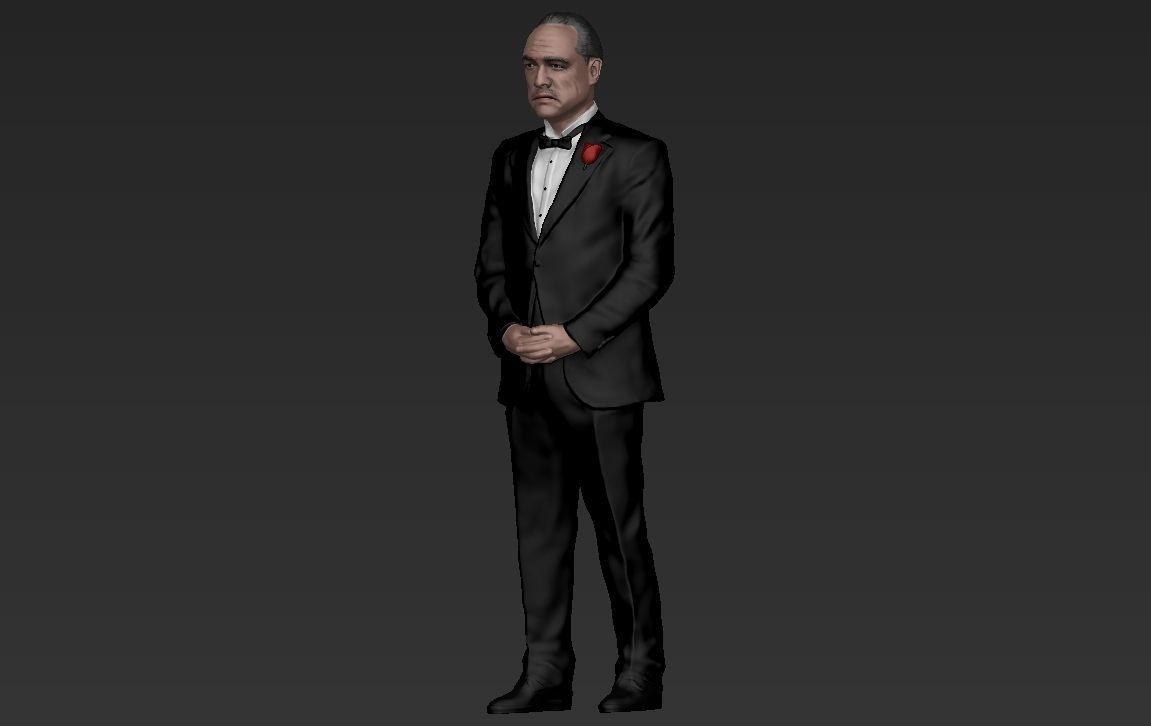 Famous TV Characters ready for full color 3D printing v2 3D print model_96