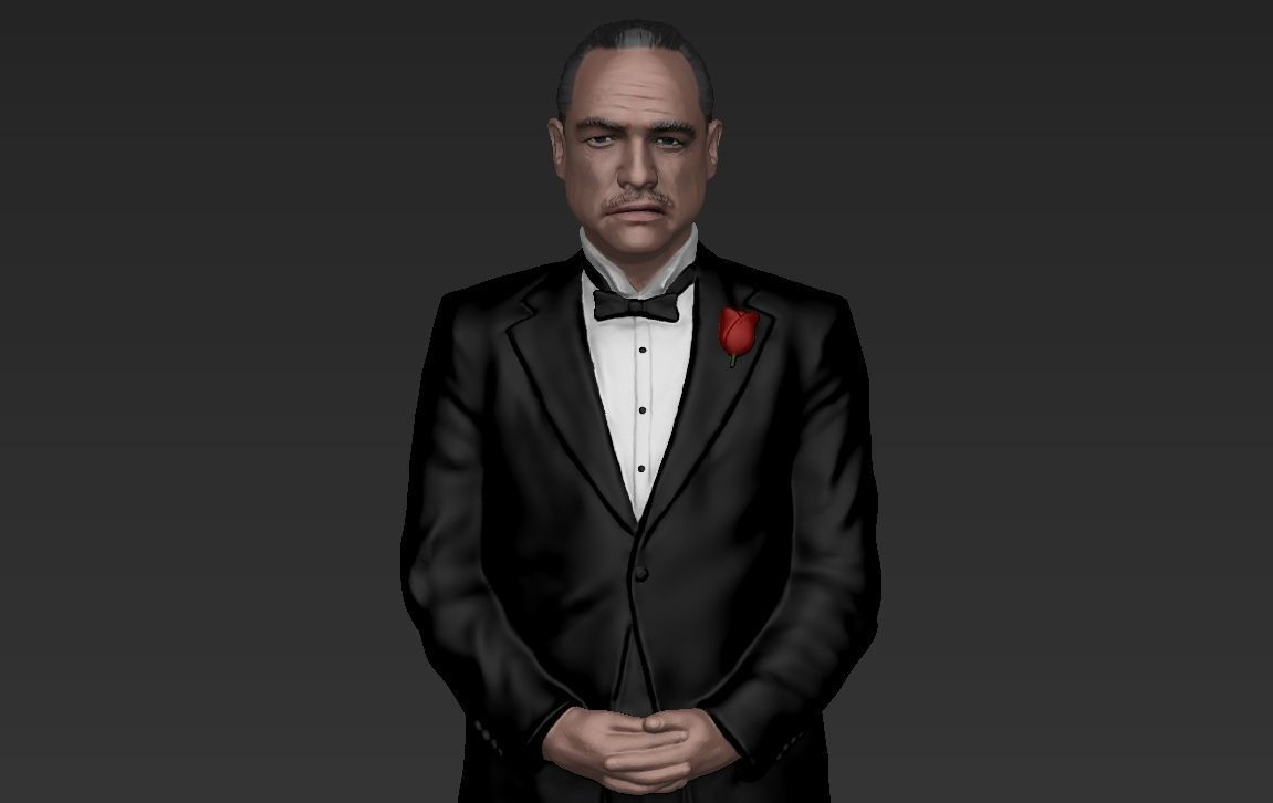 Famous TV Characters ready for full color 3D printing v2 3D print model_93