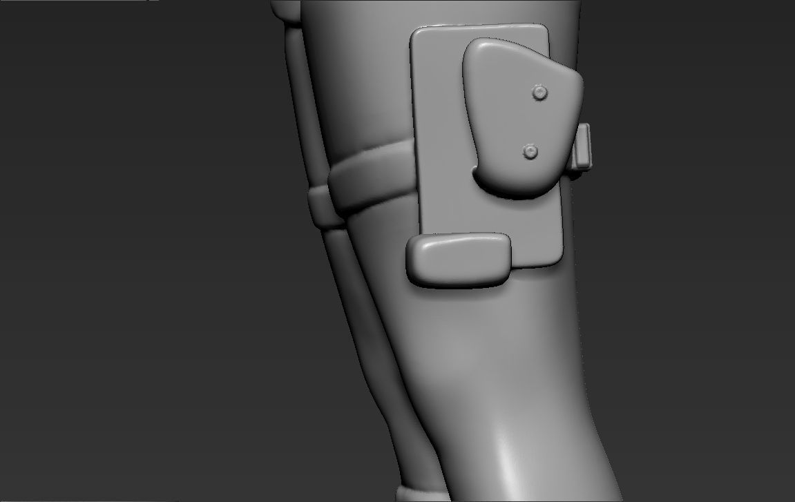 Famous TV Characters ready for full color 3D printing v2 3D print model_38