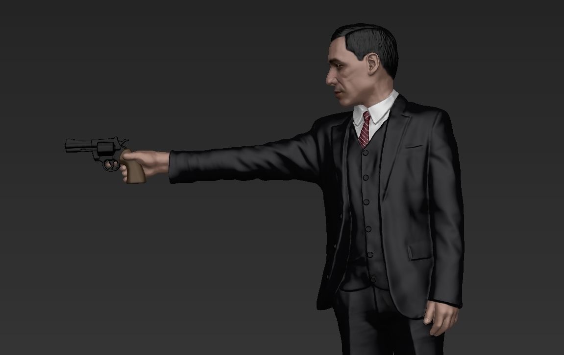 Famous TV Characters ready for full color 3D printing v2 3D print model_66