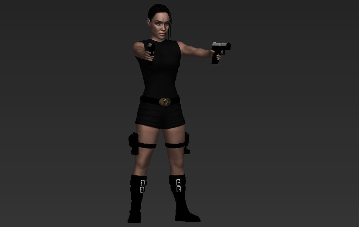 Famous TV Characters ready for full color 3D printing v2 3D print model_12