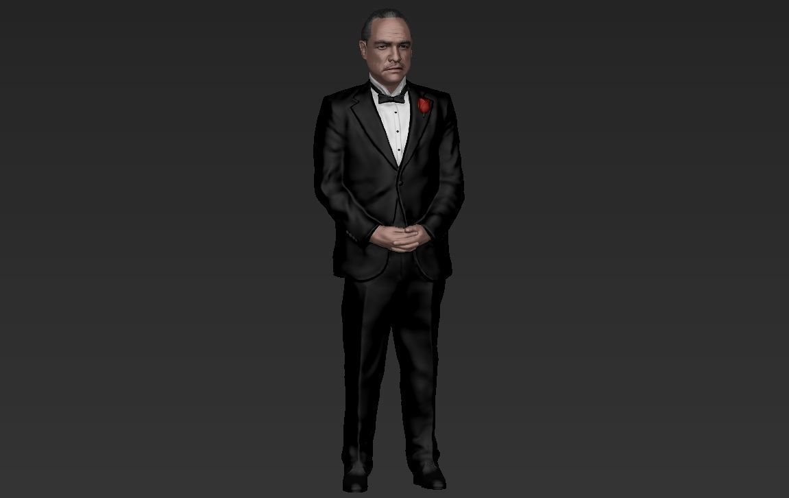 Famous TV Characters ready for full color 3D printing v2 3D print model_95