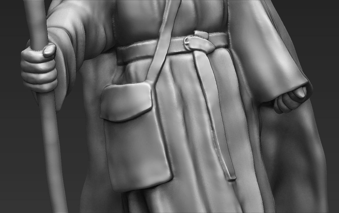 Famous TV Characters ready for full color 3D printing v2 3D print model_62