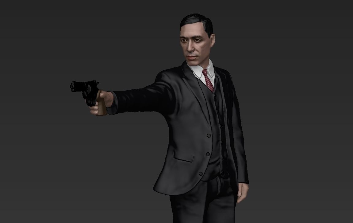 Famous TV Characters ready for full color 3D printing v2 3D print model_64