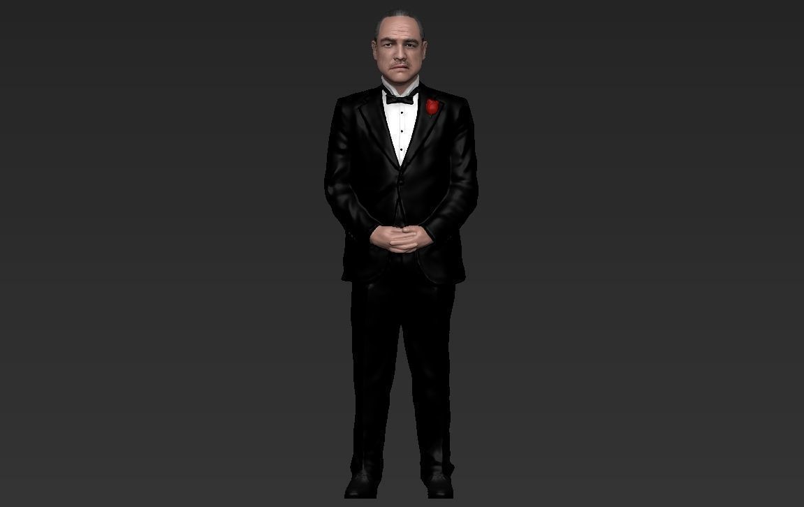 Famous TV Characters ready for full color 3D printing v2 3D print model_98