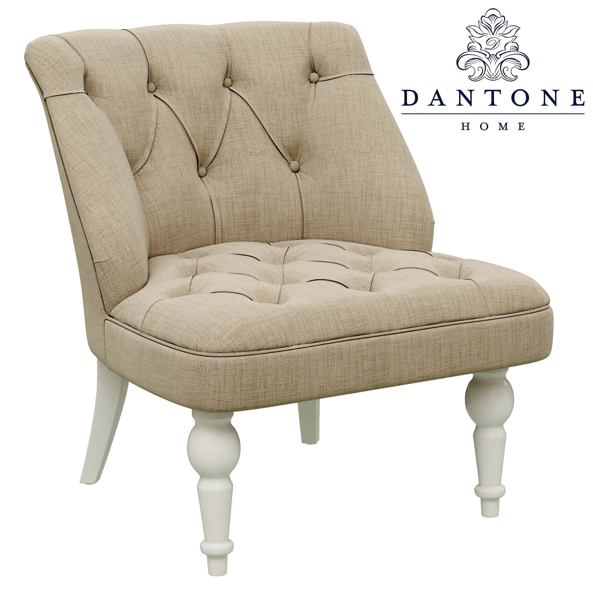 Dantone Home Edinburgh chair 3D model CGTrader