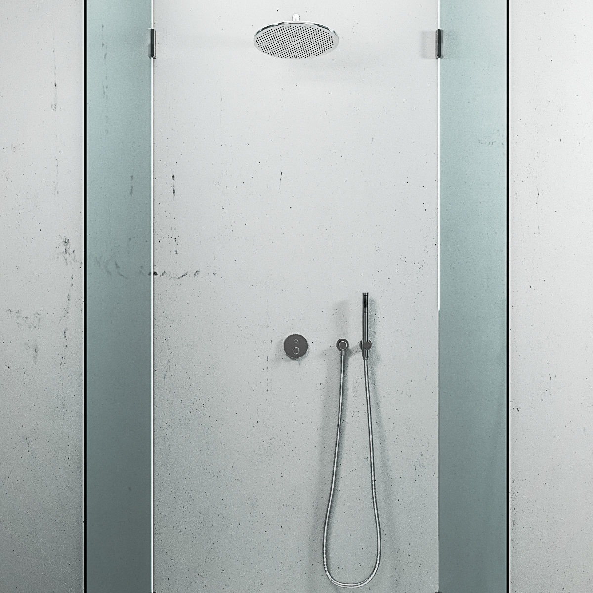 Bathroom furniture set ME by Starck Duravit  3D model_5