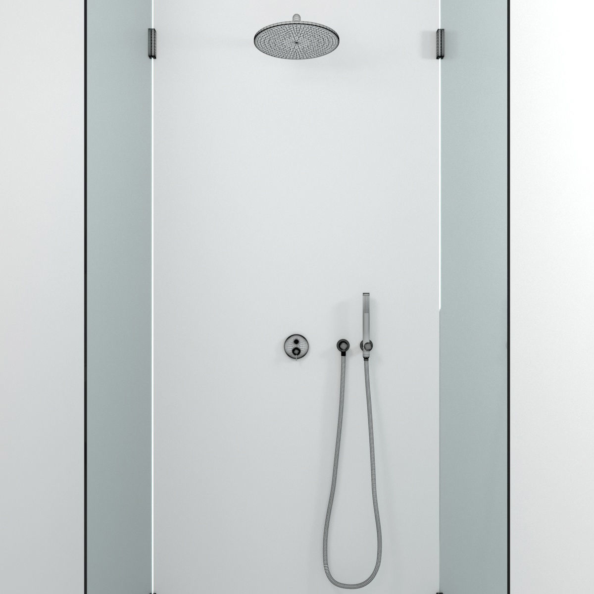 Bathroom furniture set ME by Starck Duravit  3D model_10