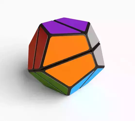 Dodecahedron cube puzzle 2x2x2