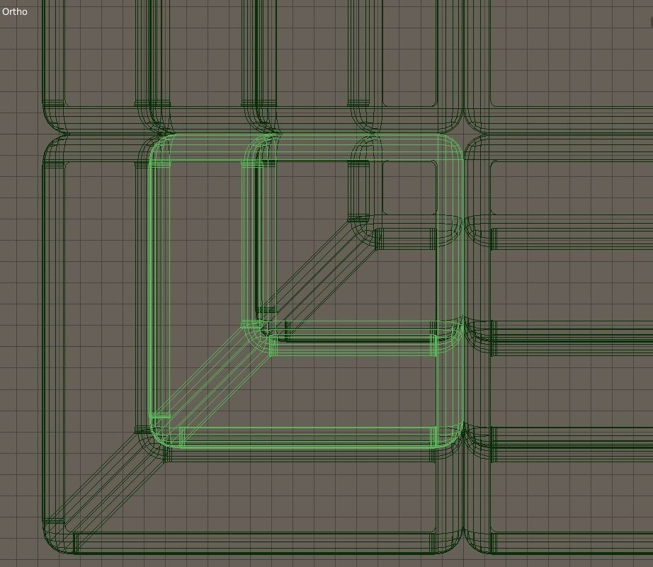 Original pyramid cube puzzle toy 3D model_11