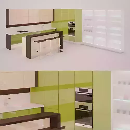 Kitchen Furniture 3D model