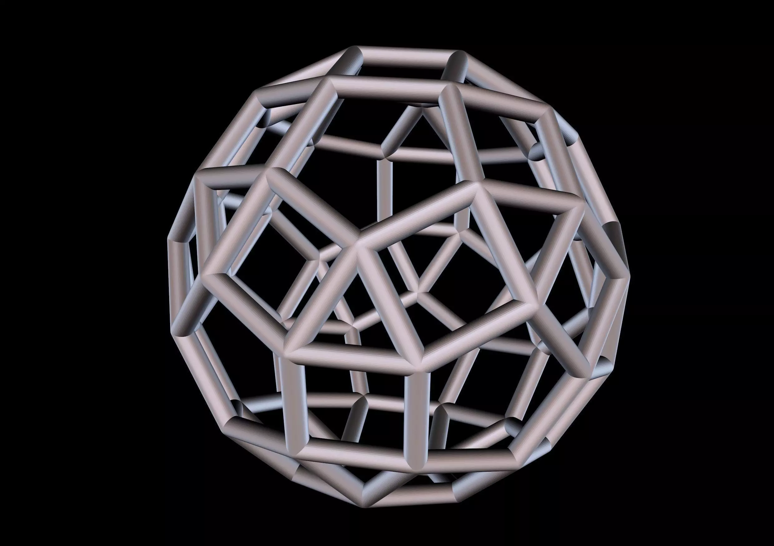 028 Mathart-Archimedean Solids-Small Rhombicosidodecahedron 01  3D print model_0