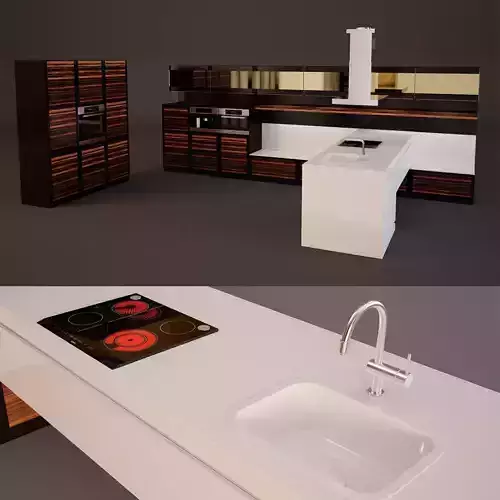 Kitchen Furniture 3D model
