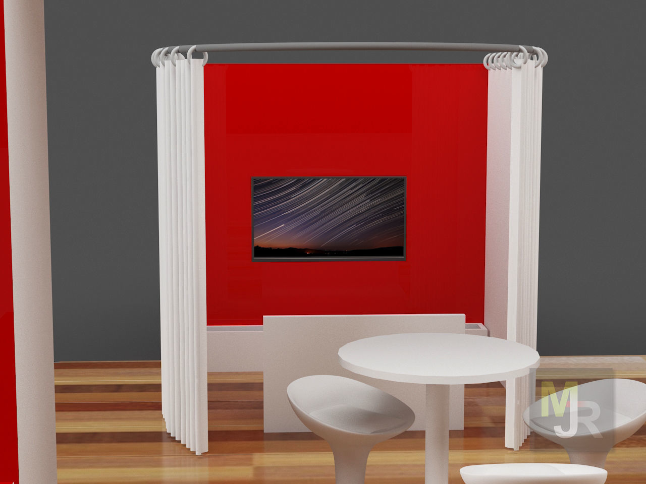 Stand3 trade show booth 3D model_7