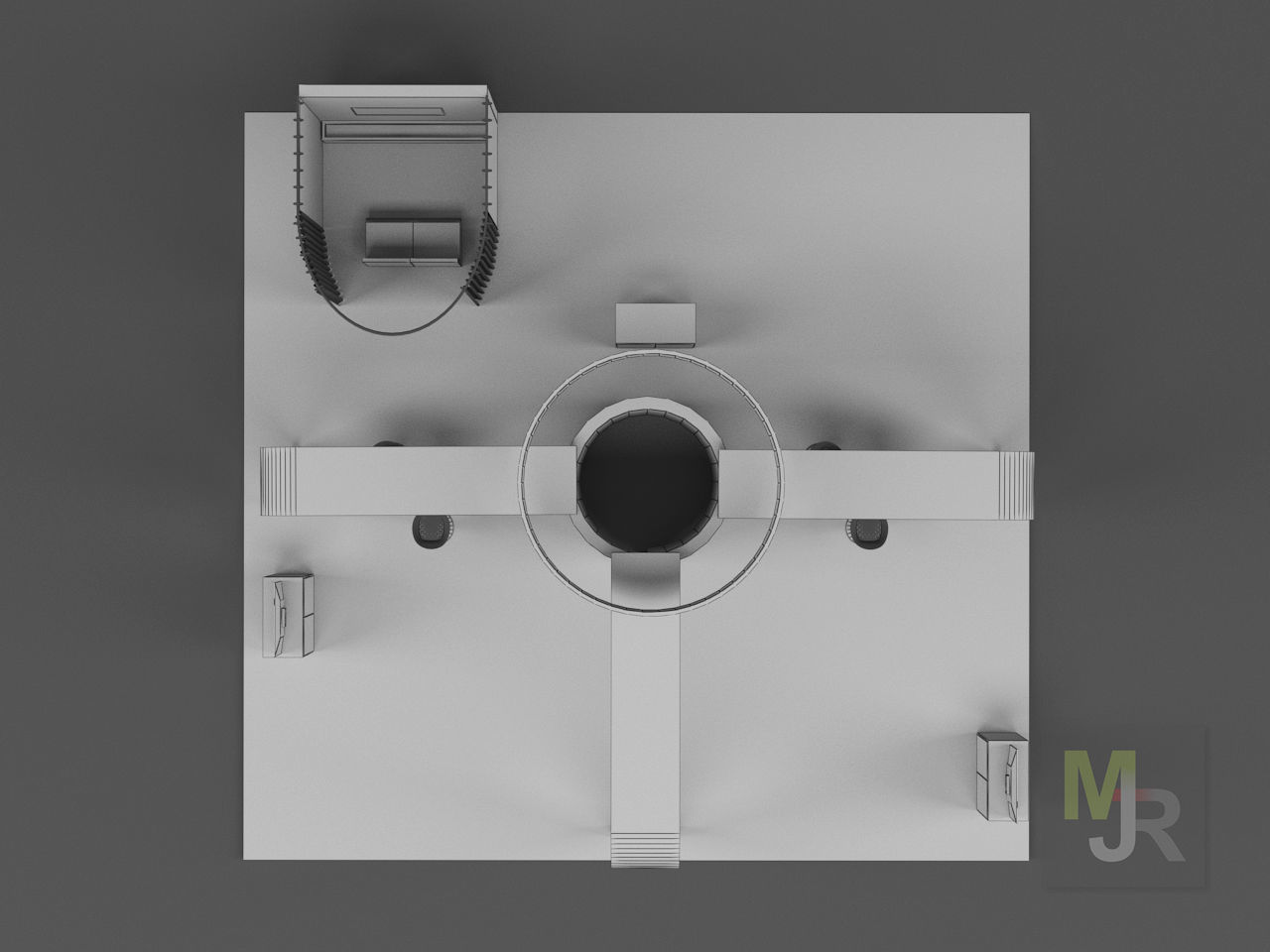 Stand3 trade show booth 3D model_16