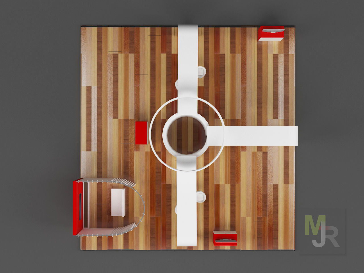 Stand3 trade show booth 3D model_5