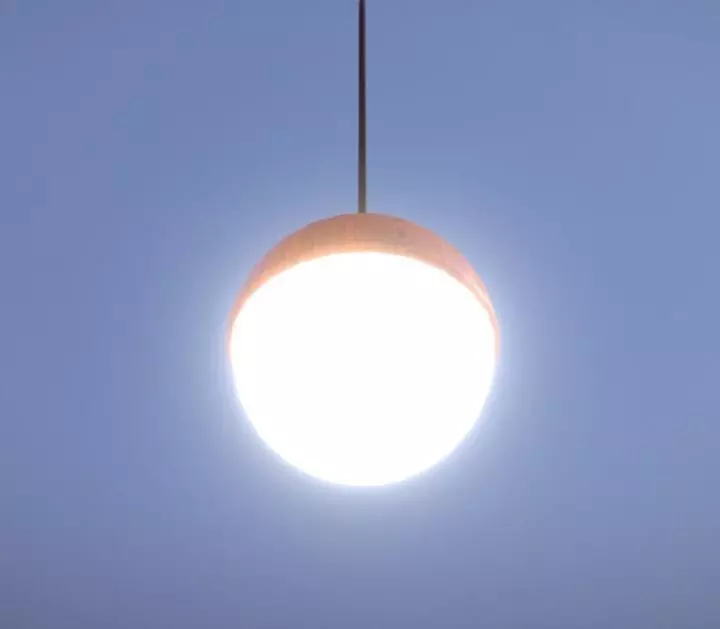 Game Ready Retro Ceiling Lamp 3 Low-Poly Low-poly 3D model