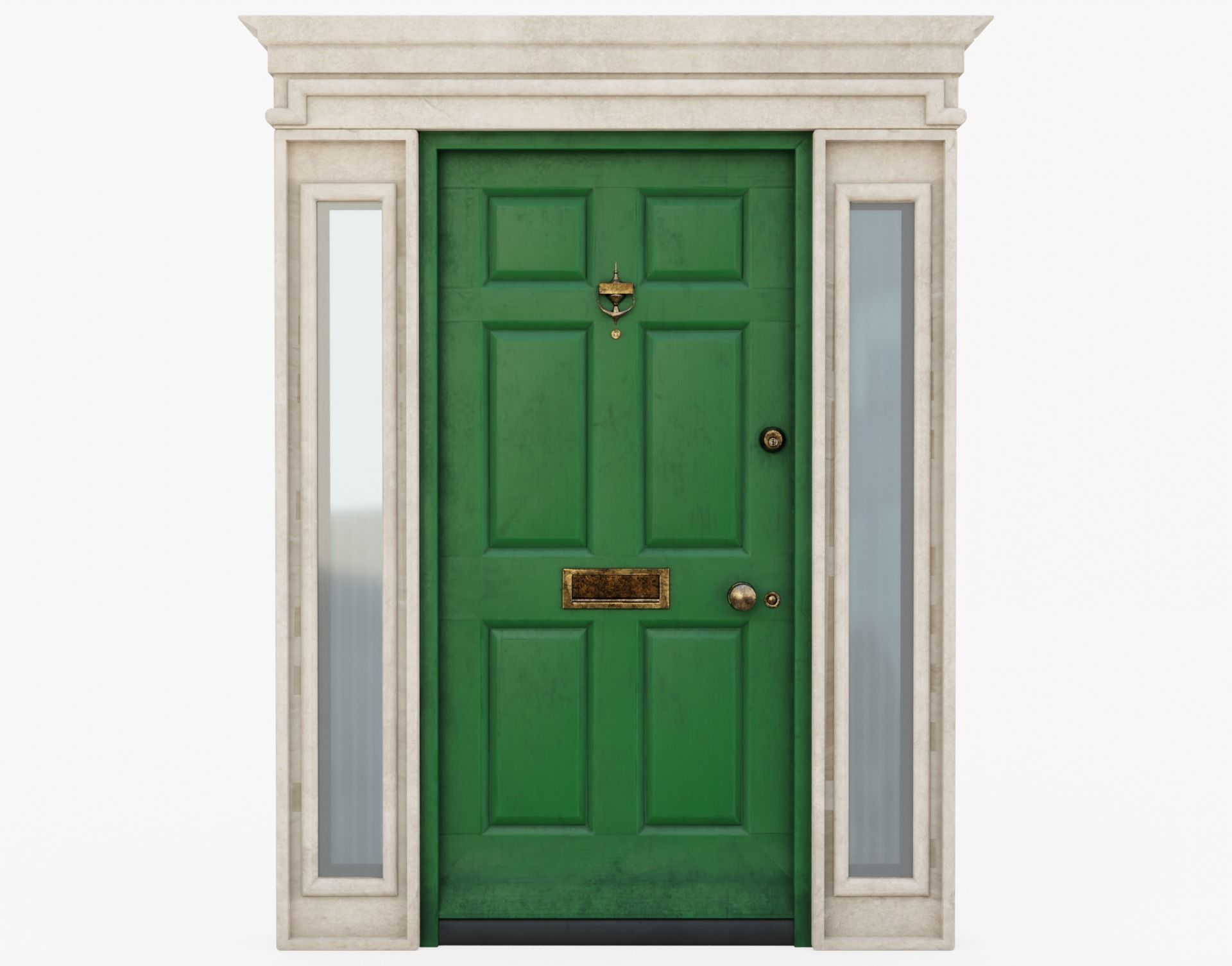 Front Door 3d Asset Low Poly Cgtrader