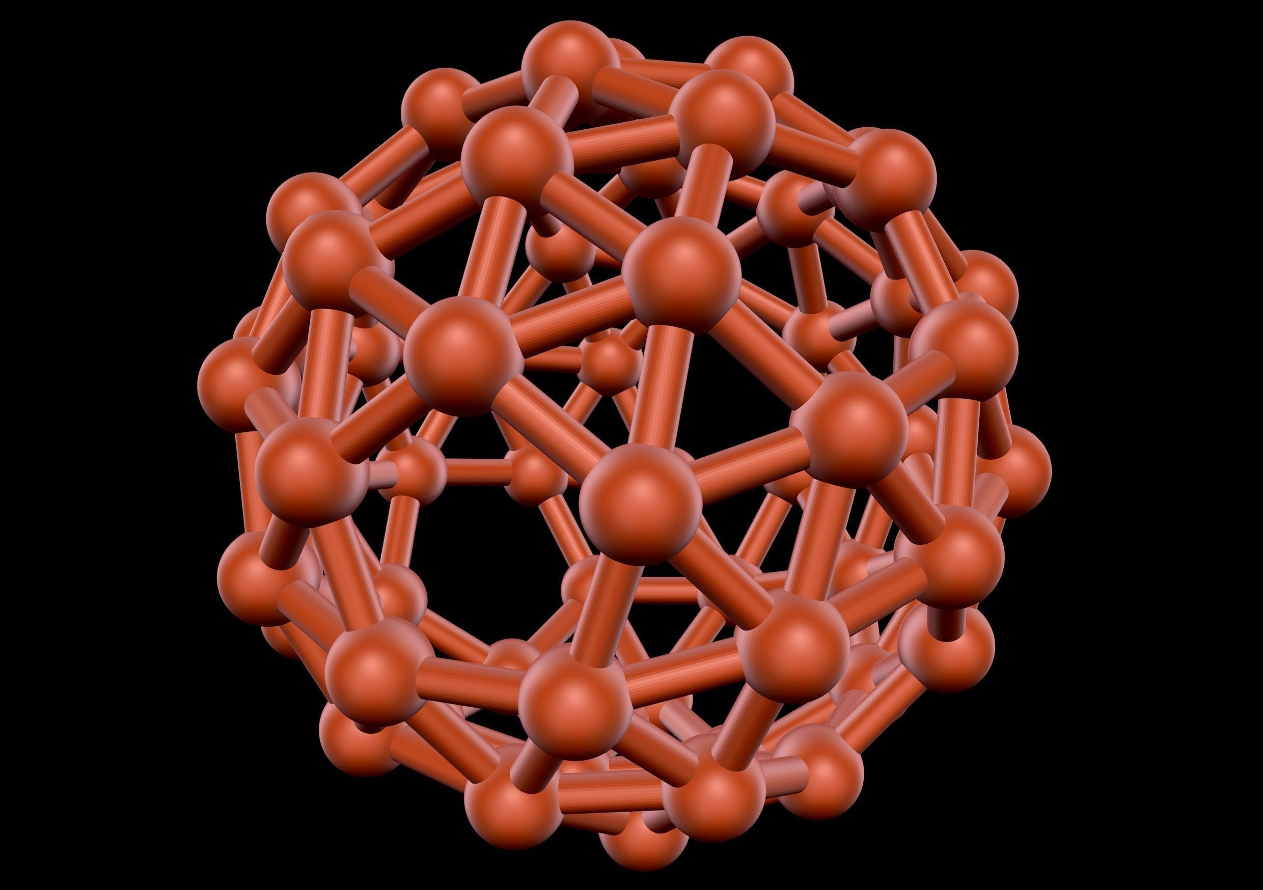 039 Mathart - Archimedean Solids - Snub Dodecahedron 03 - 10 cm 3D print model_3