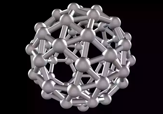 039 Mathart - Archimedean Solids - Snub Dodecahedron 03 - 10 cm 3D print model