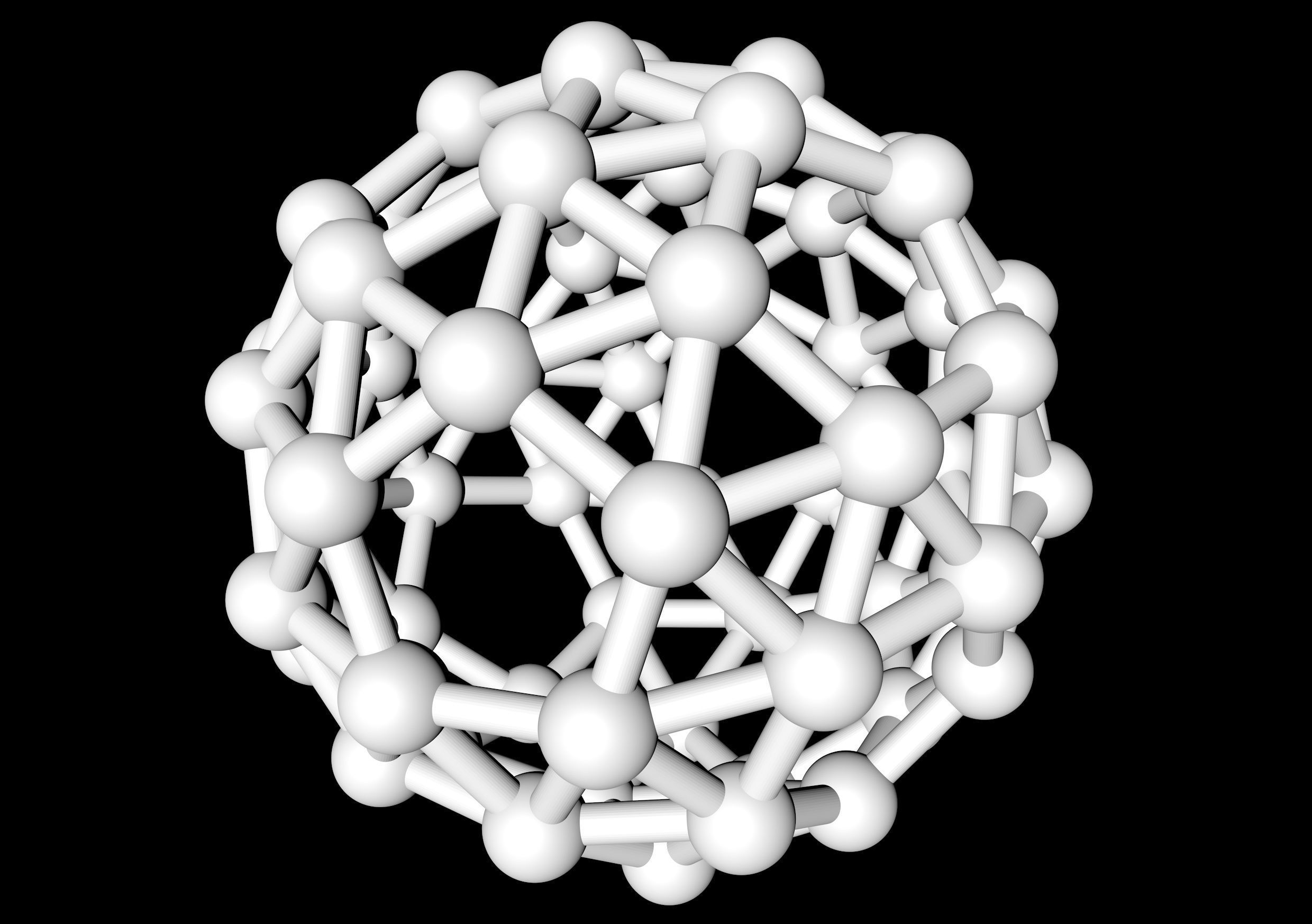 039 Mathart - Archimedean Solids - Snub Dodecahedron 03 - 10 cm 3D print model_1