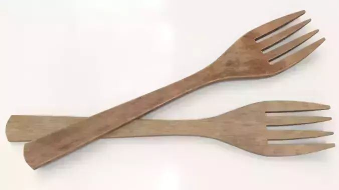 Wooden Fork