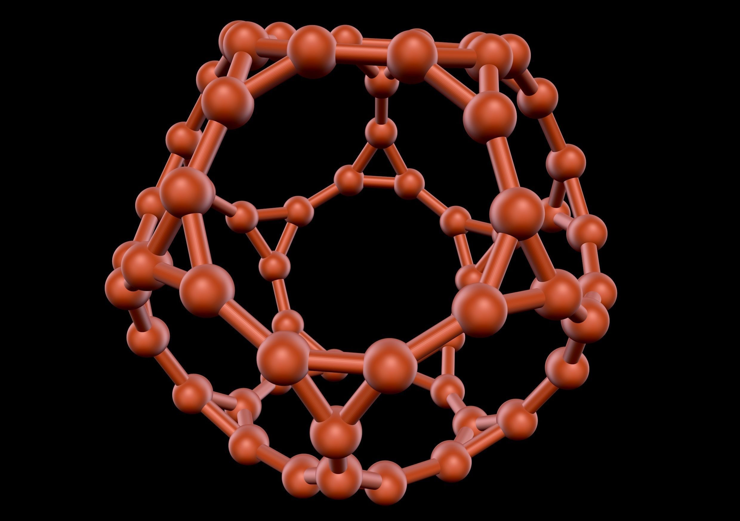 045 Mathart-Archimedean Solids-Truncated Dodecahedron 03-10cm 3D print model_4