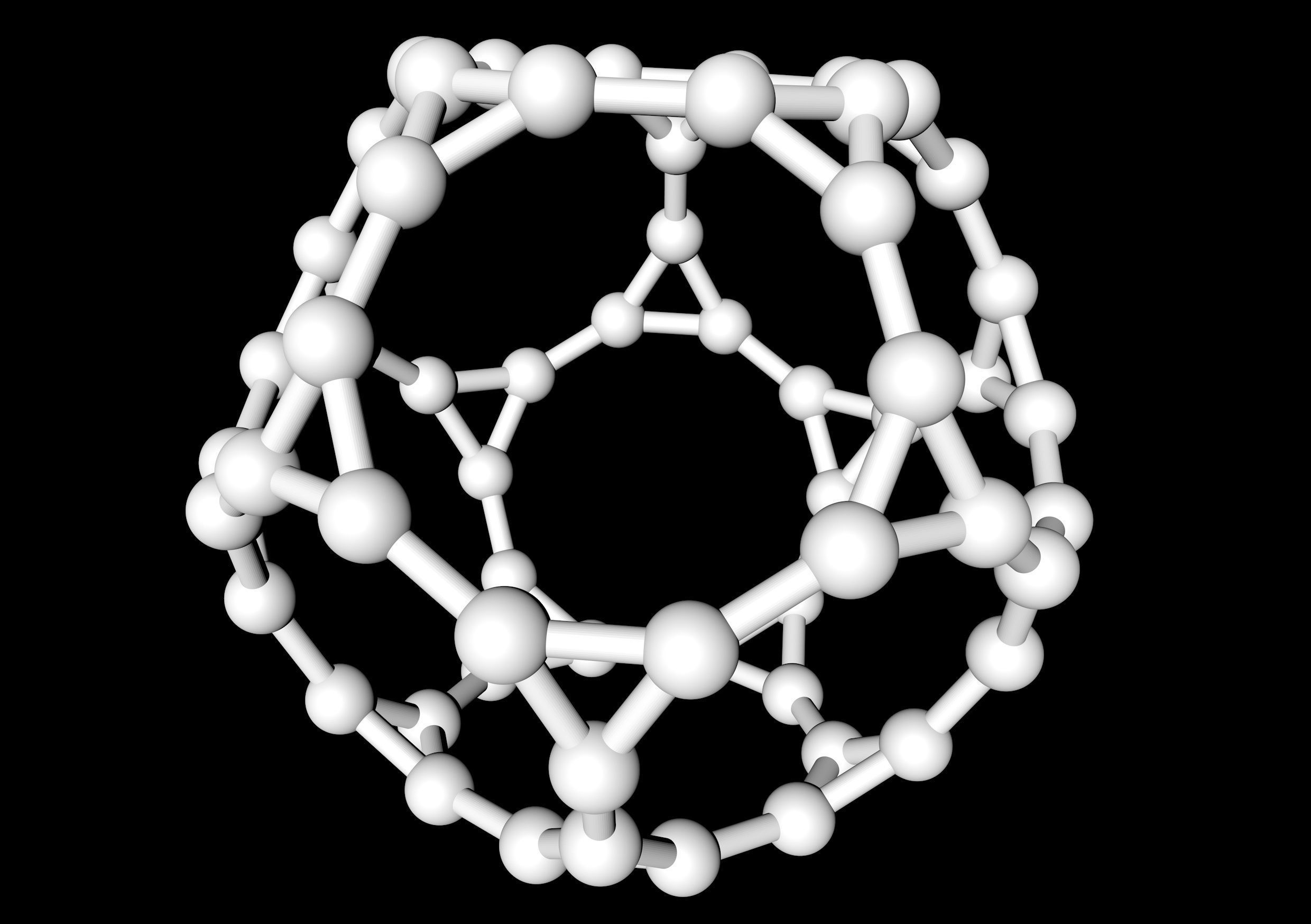 045 Mathart-Archimedean Solids-Truncated Dodecahedron 03-10cm 3D print model_1