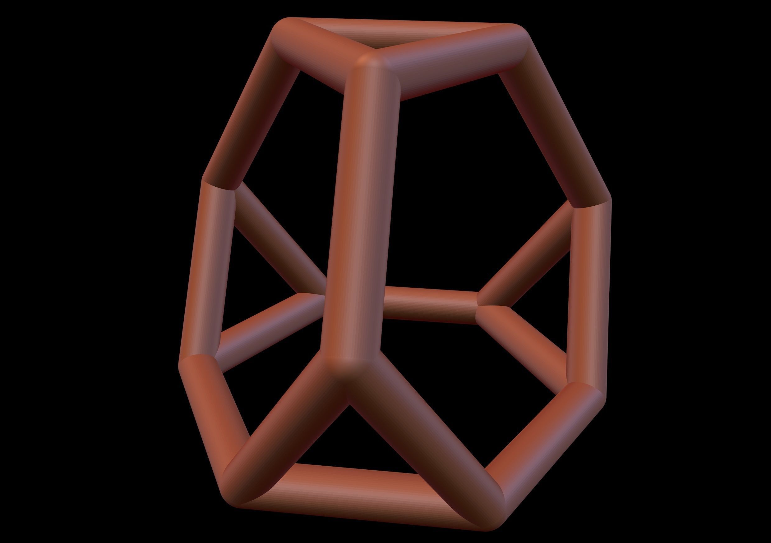 052 Mathart-Archimedean Solids-Truncated Tetrahedron 01-10cm  3D print model_2