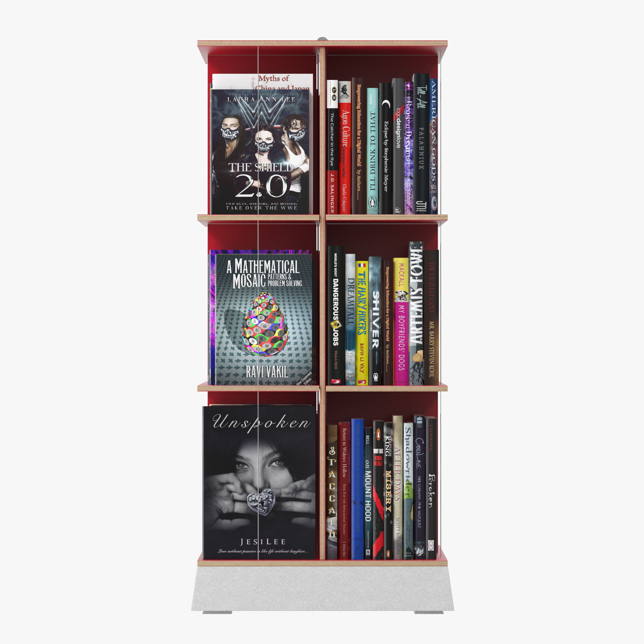 Buchstabler Bookcase 3D model_3