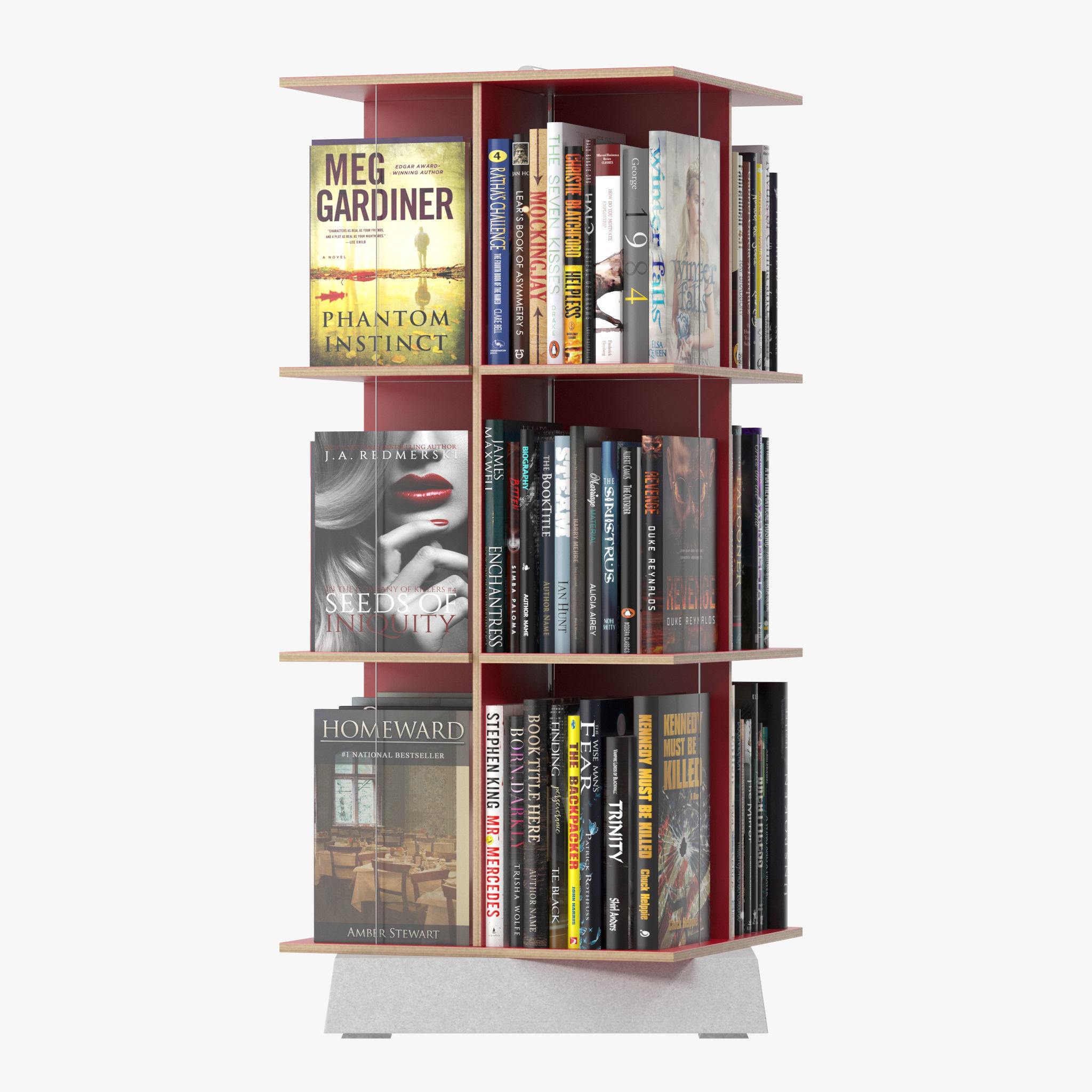 Buchstabler Bookcase 3D model_2