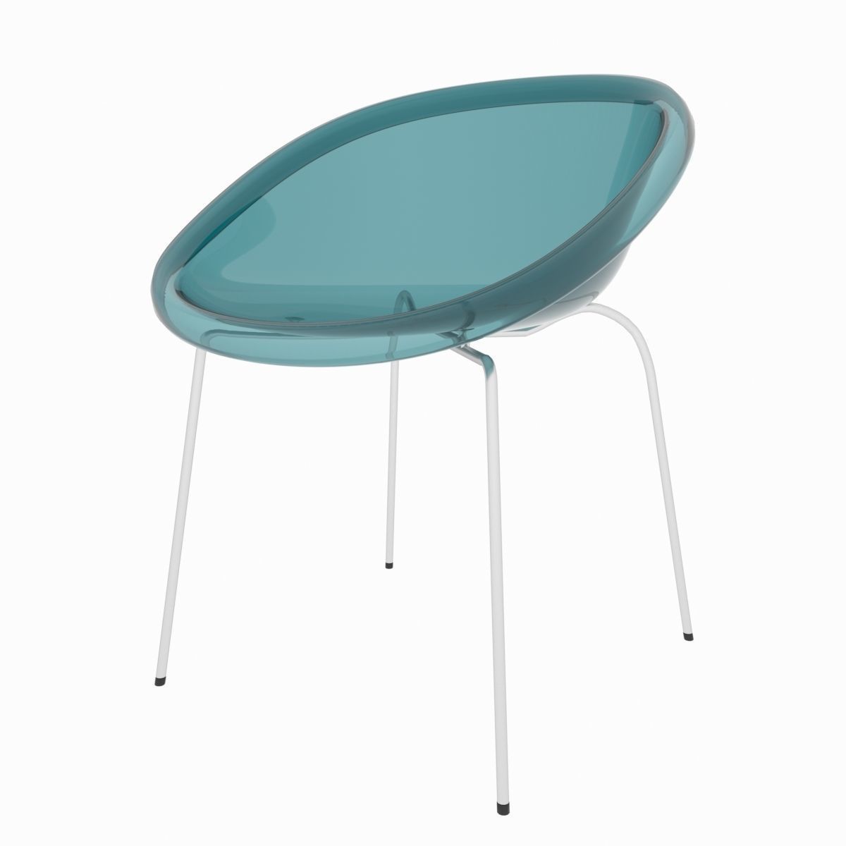 Dining set of classic Italian design 3D model_4