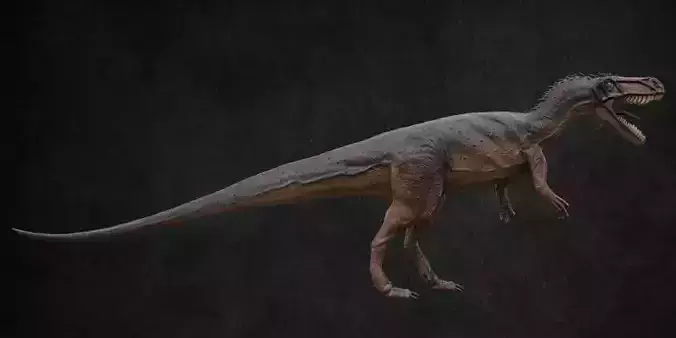 Torvosaurus t - rex Low-poly 3D model