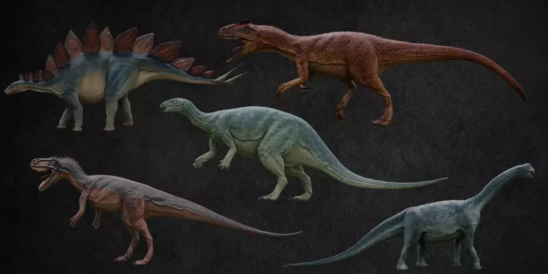 Jurassic Pack Low-poly 3D model_0