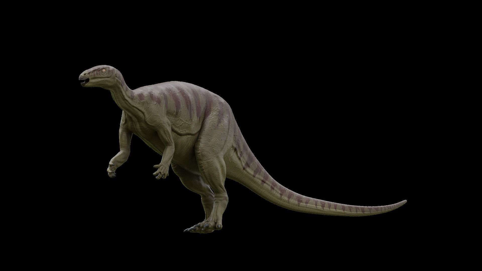Jurassic Pack Low-poly 3D model_22