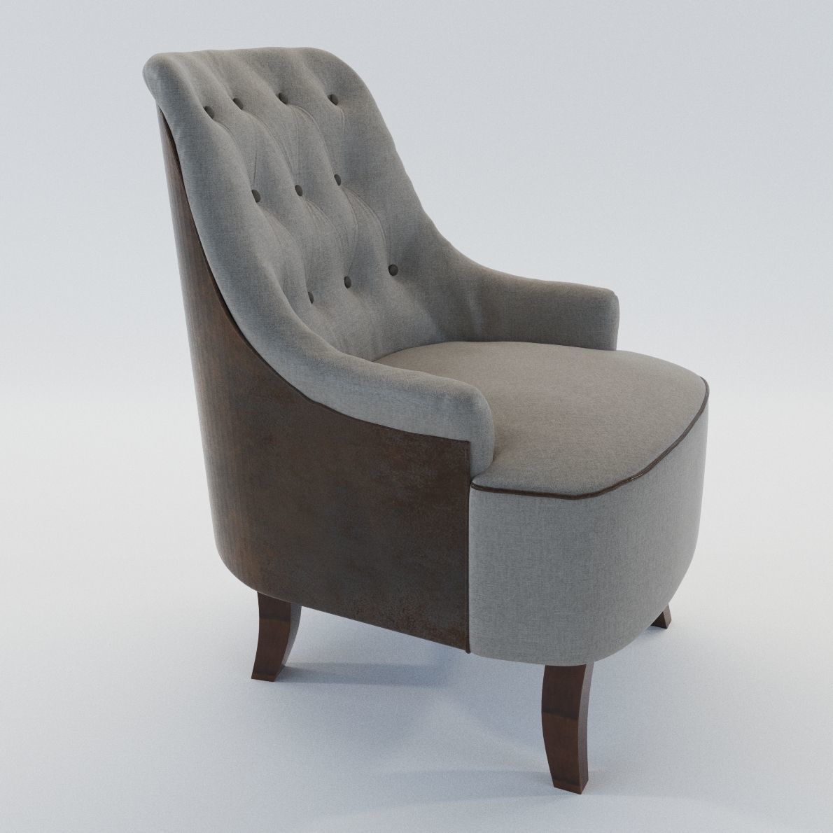 Armchair - New design 3D model_1