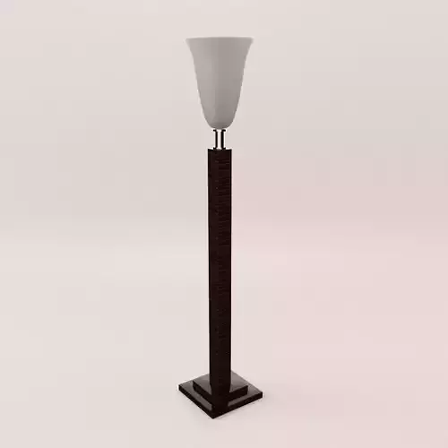 Stand lamp - Art Deco 1930 3D model