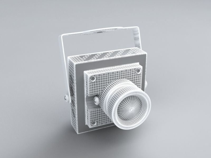 FPV Camera HD 700TVL 3D model_8