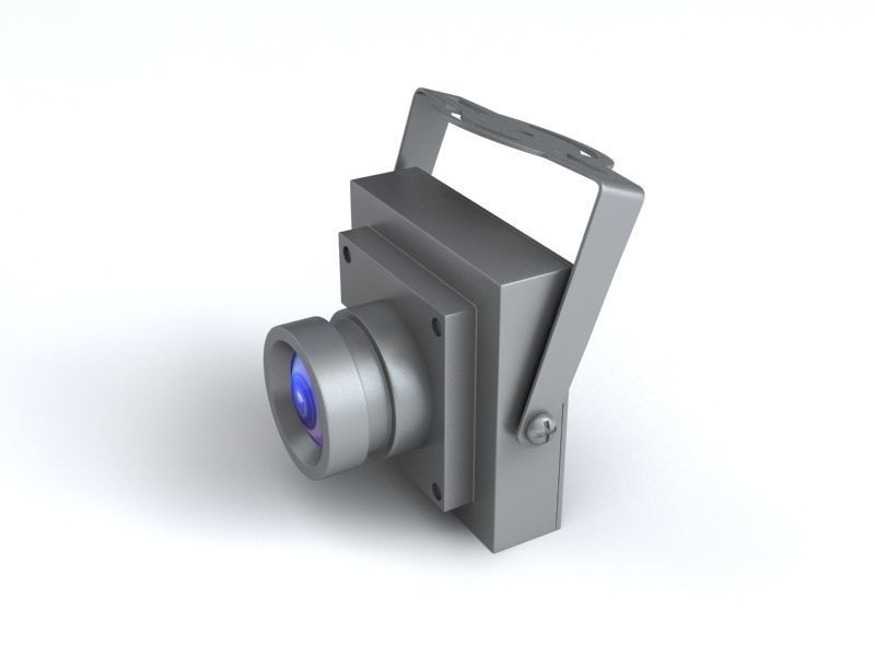 FPV Camera HD 700TVL 3D model_1