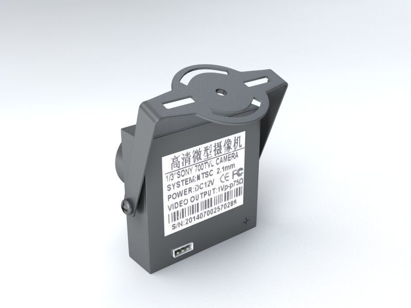 FPV Camera HD 700TVL 3D model_4