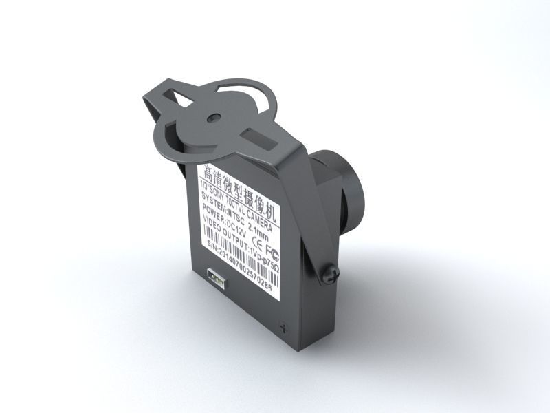 FPV Camera HD 700TVL 3D model_2