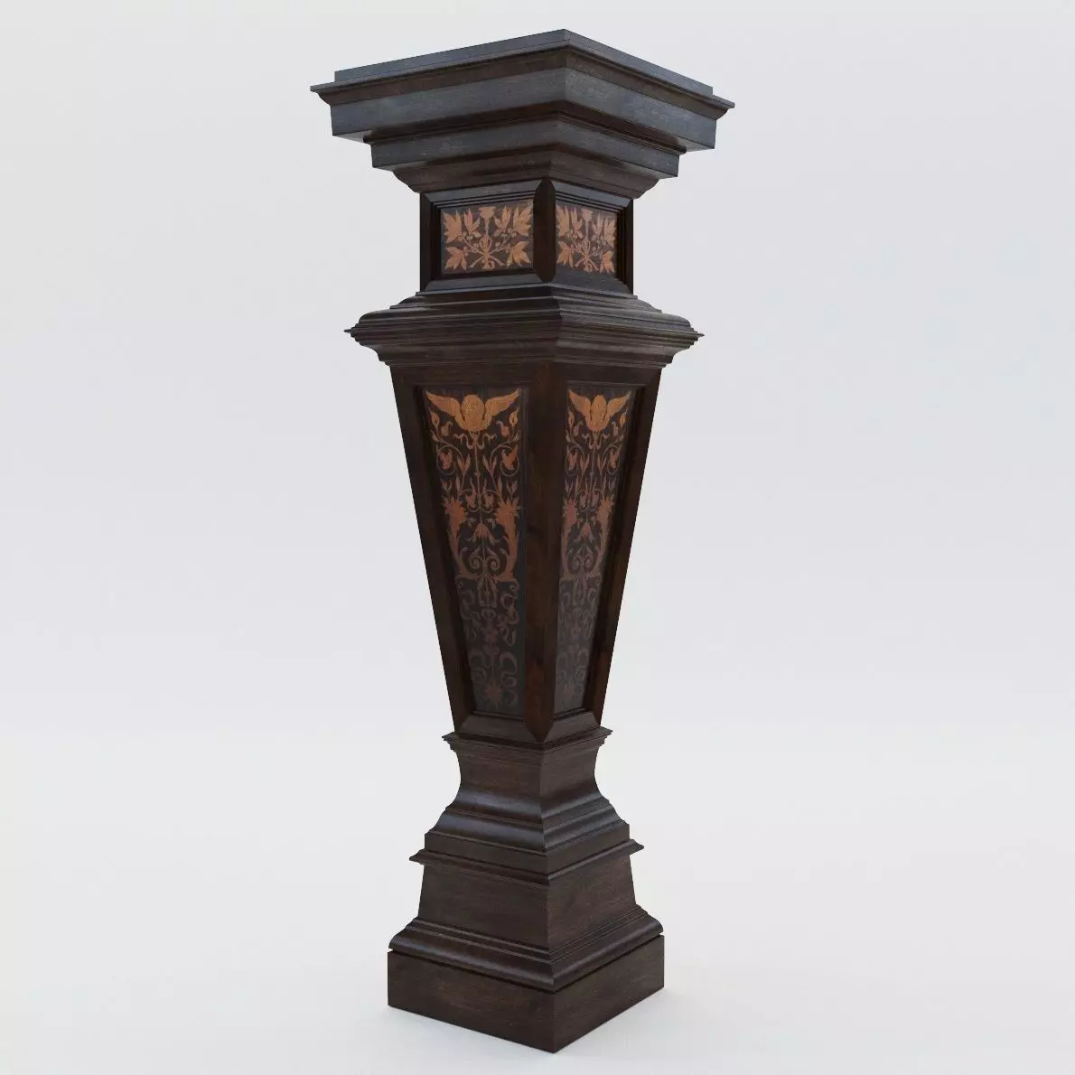 Column - Germany - Karlsruhe 1880 3D model_0