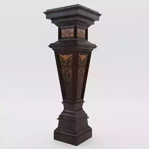 Column - Germany - Karlsruhe 1880 3D model
