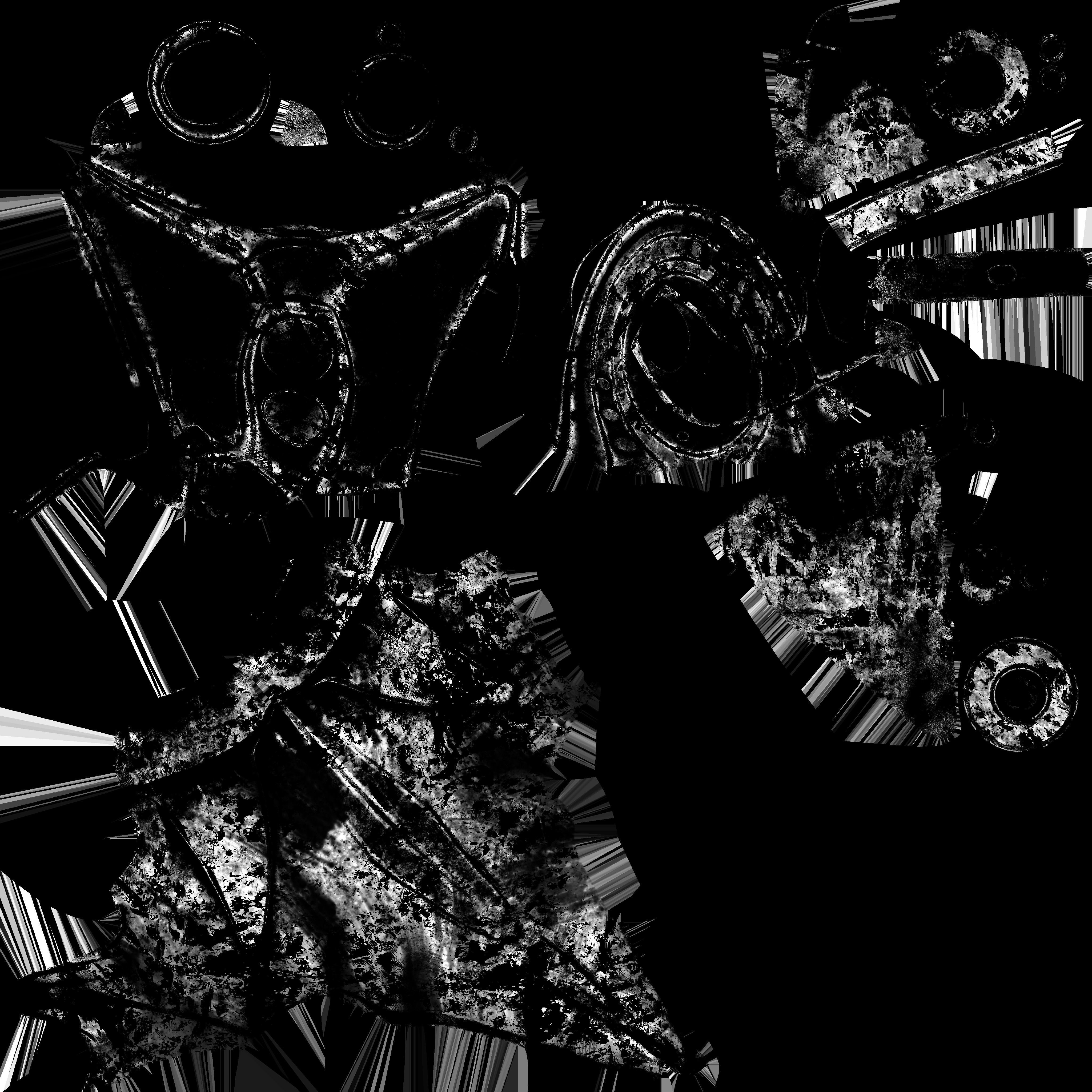 Axe battle warrior 3D model_6