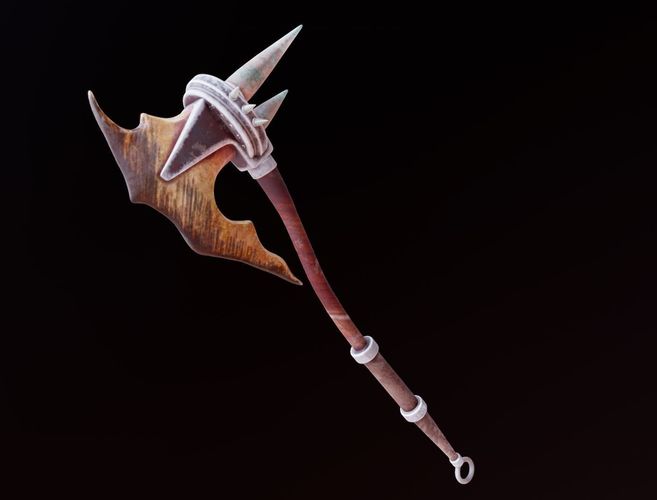 Axe battle warrior 3D model