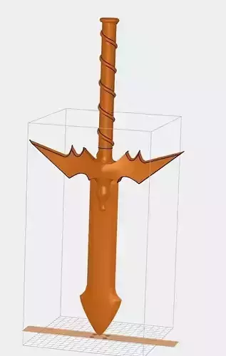 Fullmetal Alchemist Spear head 3D print model