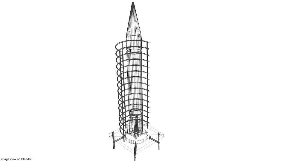 Rocket Missile - Scud 3D model_3